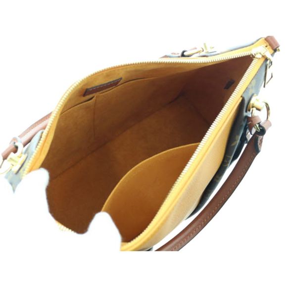 Louis Vuitton Saffron V Tote MM Shoulder Bag Monogram Canvas - Picture 4 of 7